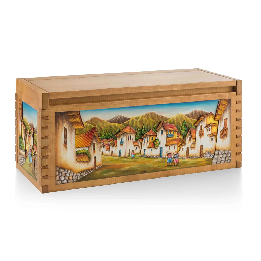 Pukyura A, Cassapanche in legno massello