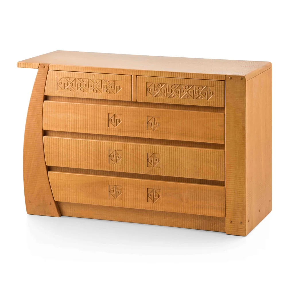 Como’Gaija, Comò in legno massello